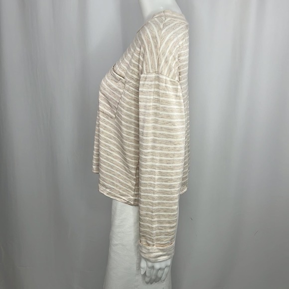 LUSH Striped Long Sleeve Shirt S - Picture 3 of 8
